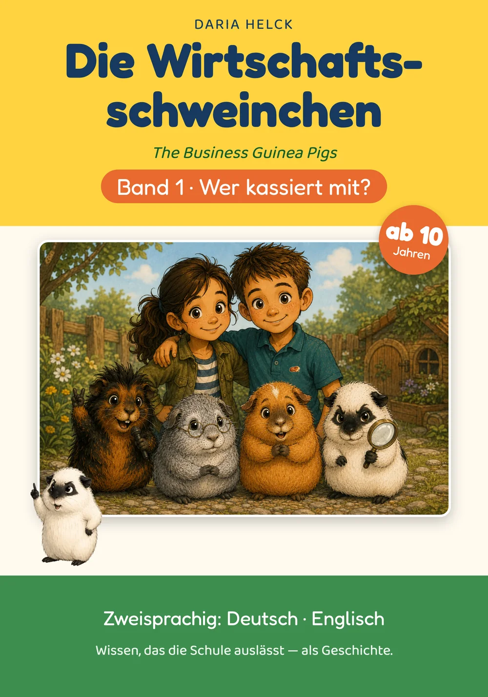 The first volume: Wer kassiert mit? (Who Takes a Cut?)