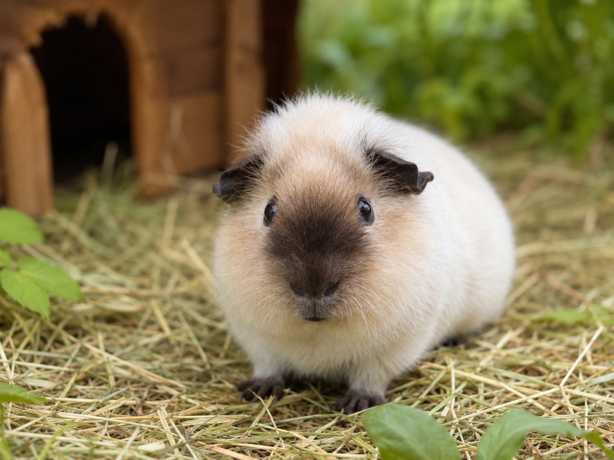 Foto: Mojito, das echte Meerschweinchen