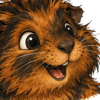 Rocky, the showman, guinea pig from The Business Guinea Pigs