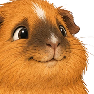 Toffy, das Herz, Meerschweinchen aus den Wirtschaftsschweinchen