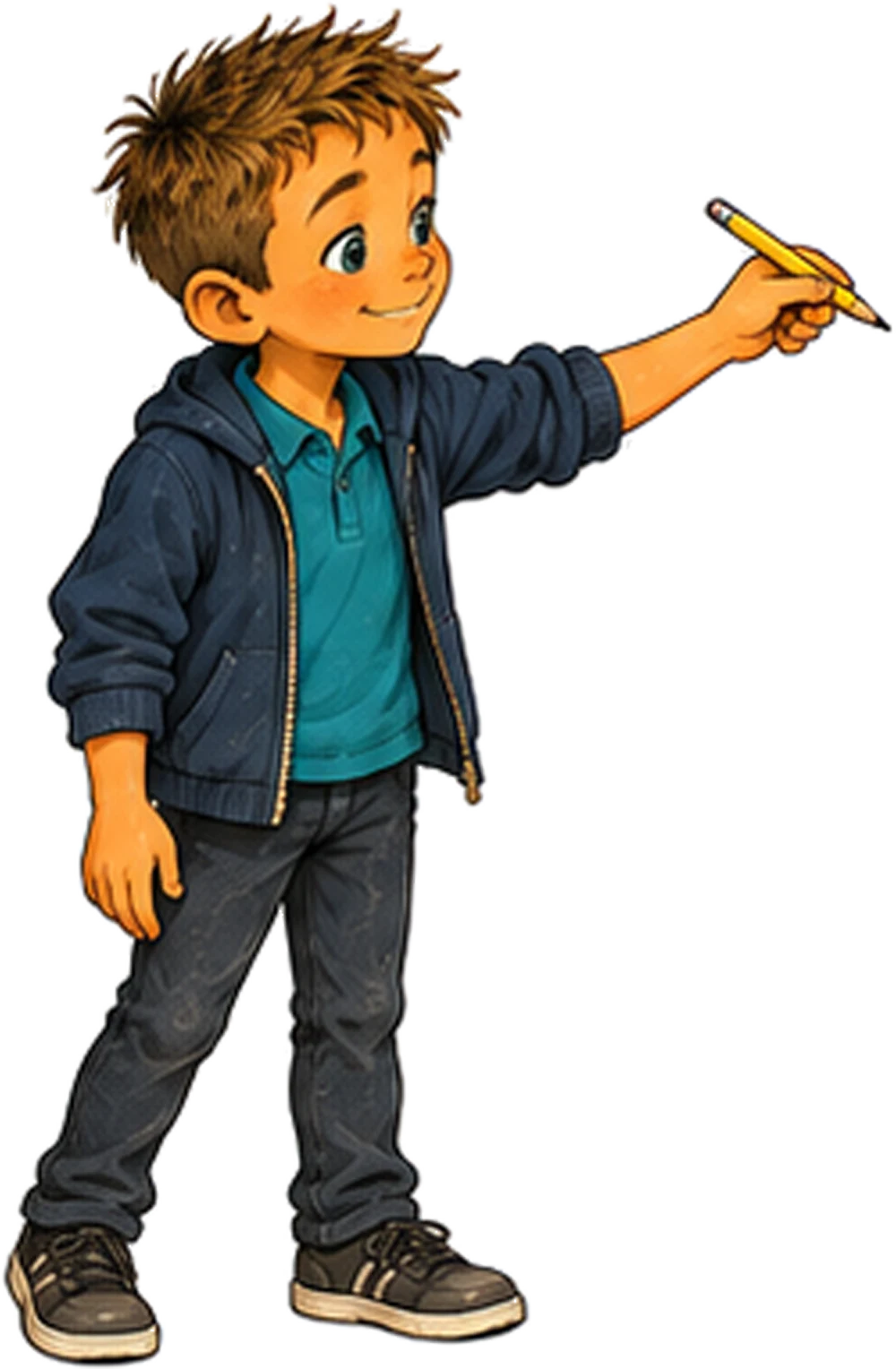 Christian, der Tüftler, Figur aus den Wirtschaftsschweinchen
