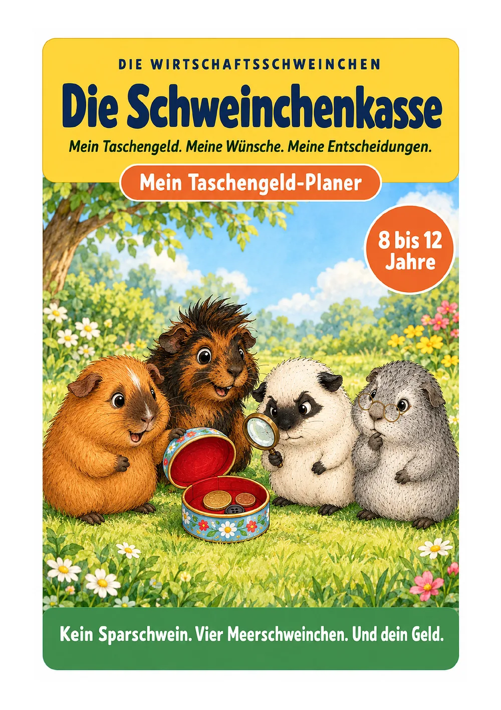 Die Schweinchenkasse, a page from the PDF